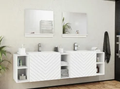 Badeværelsessæt Comfivo Delphinus IV (Hvid)