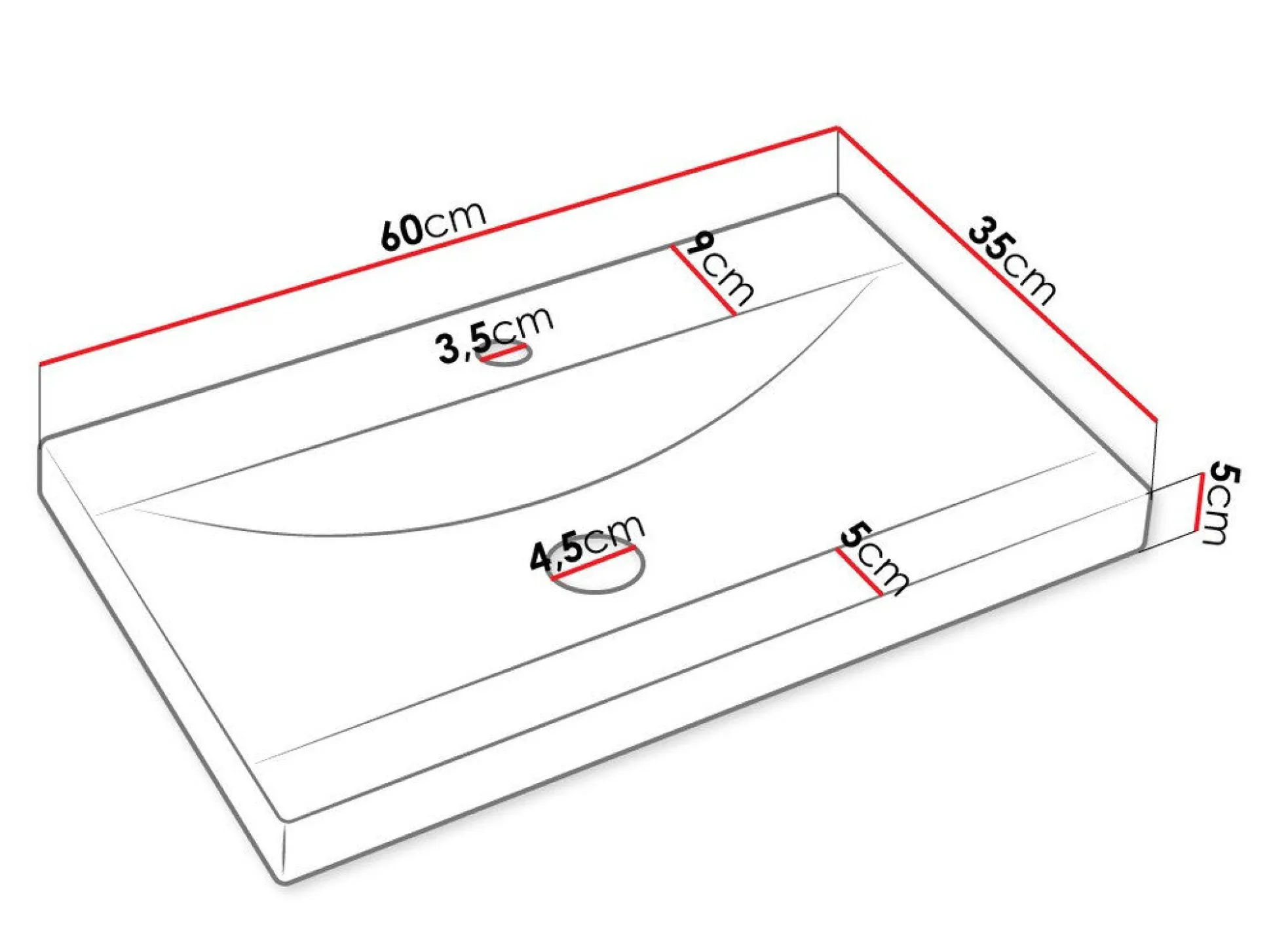Badeværelsessæt Comfivo Delphinus VI (Hvid)
