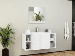 Badeværelsessæt Comfivo Delphinus IX (Hvid)