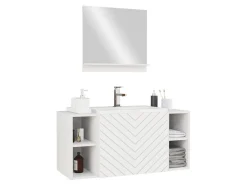 Badeværelsessæt Comfivo Delphinus IX (Hvid)