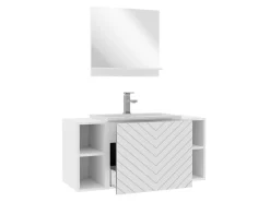 Badeværelsessæt Comfivo Delphinus IX (Hvid)