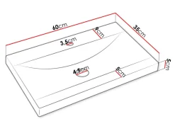Badeværelsessæt Sarasota 168 (Matera grå + Kastanje)