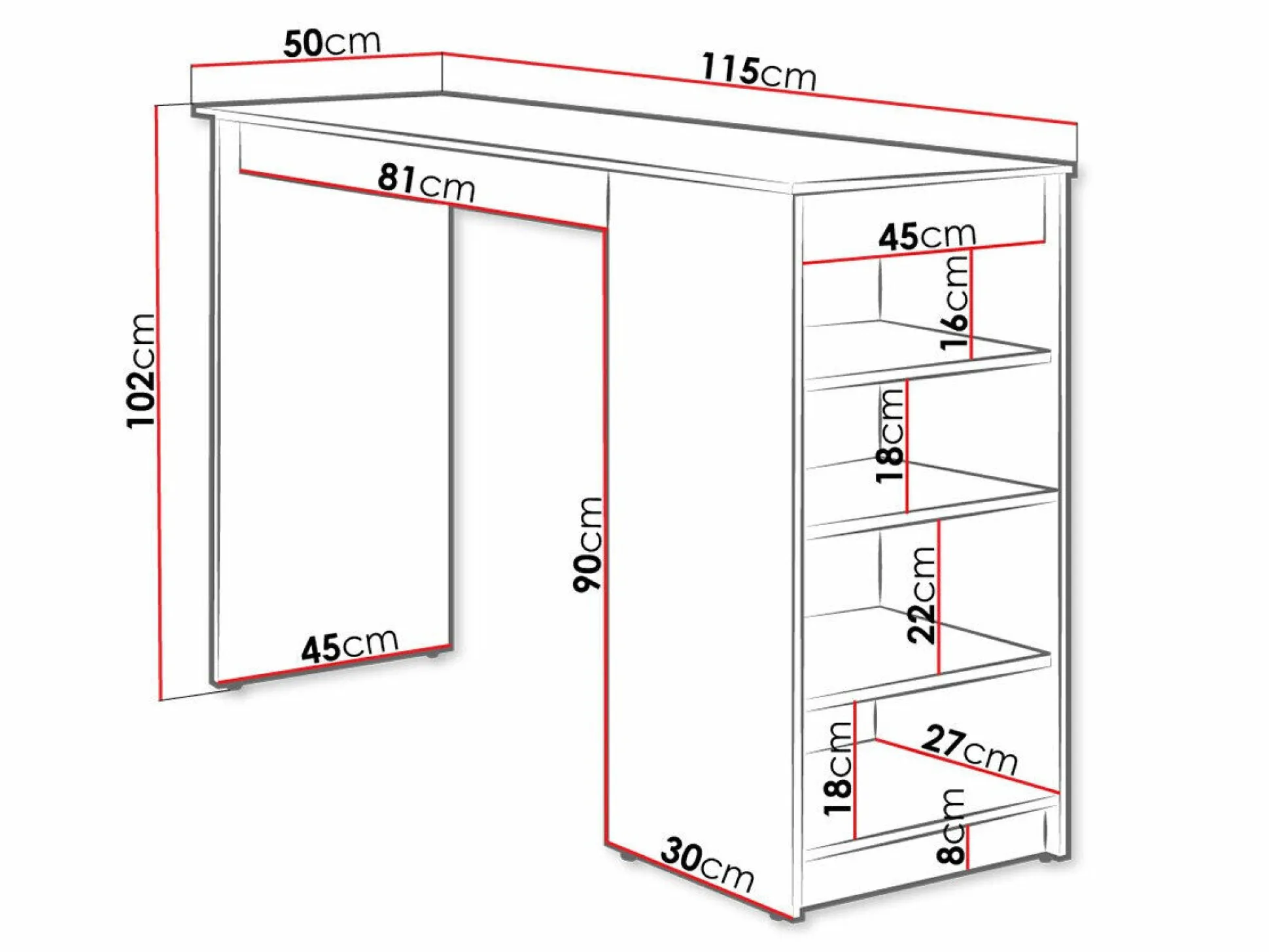 Barbord Comfivo Cedrus (Artisan eg)