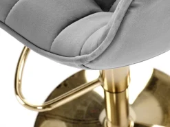 Barstol Houston 1441 (Grå + Gylden)