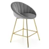 Barstol Houston 1461 (Grå + Gylden)