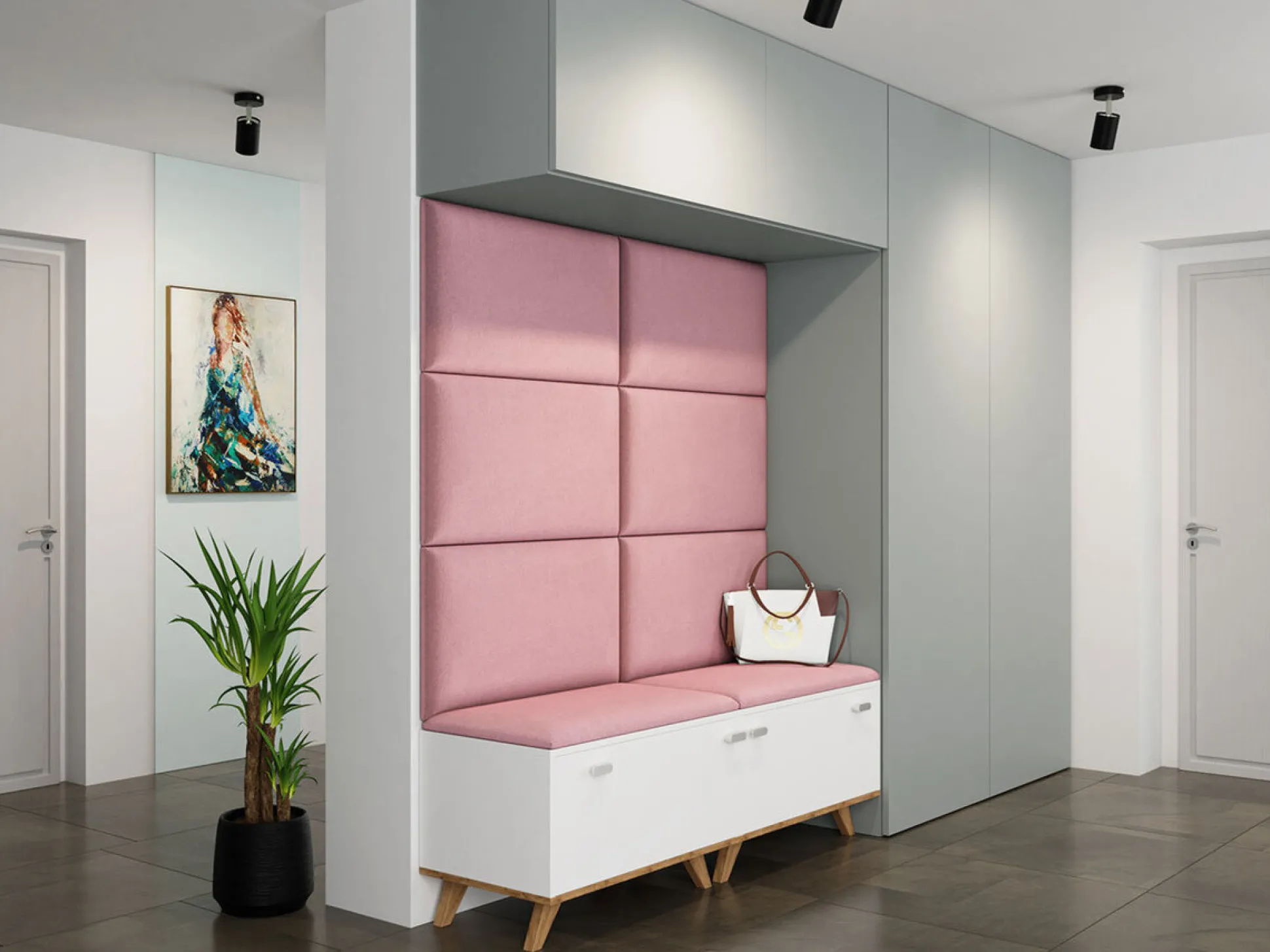 Blødt vægpanel Comfivo Ovis IV (Manila 09) (70x40)