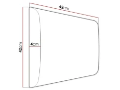 Blødt vægpanel Comfivo Ovis VIII (Manila 11) (42x42)