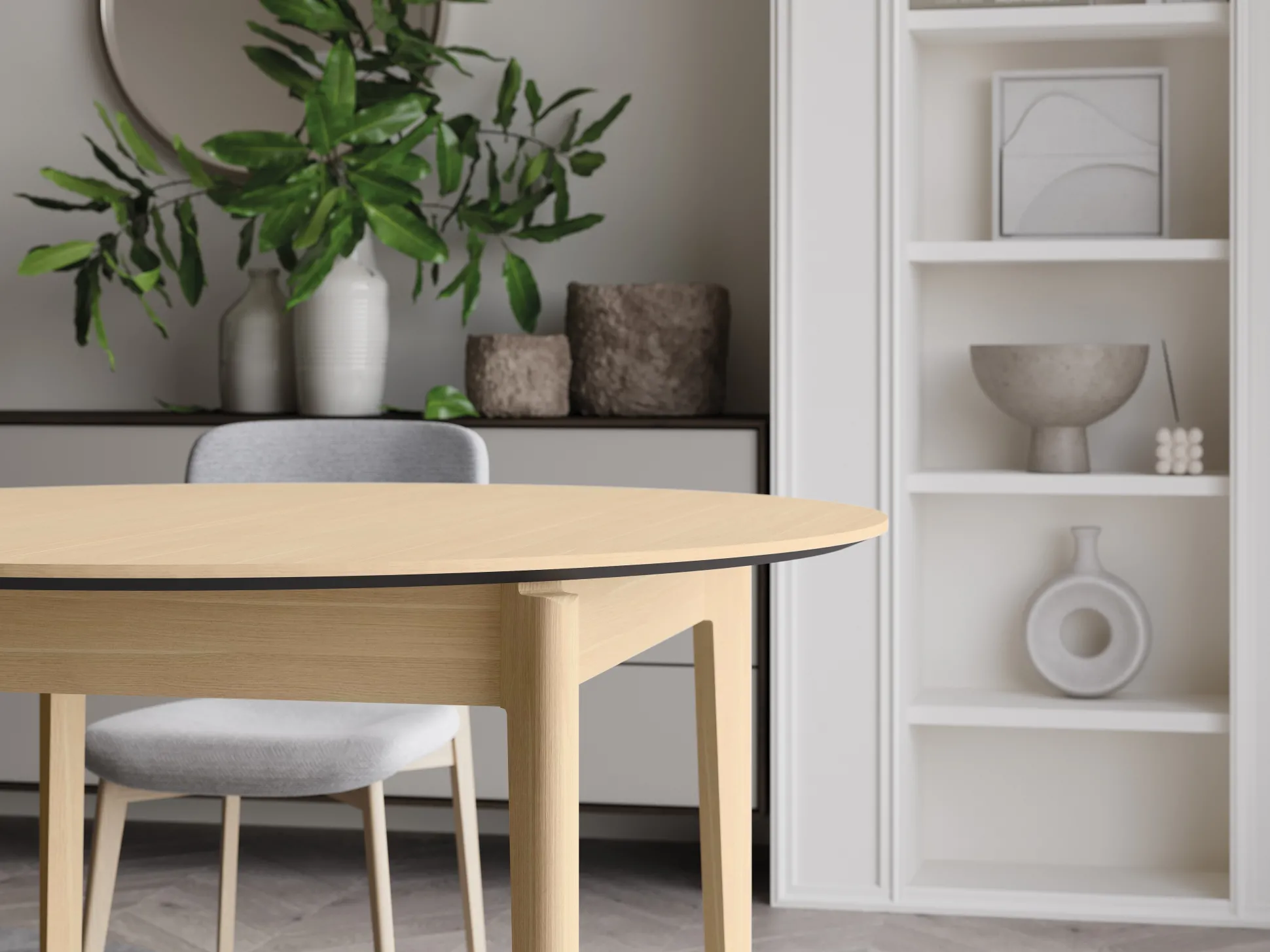 Bord Fresno 180 (Lys eg)