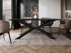 Bord Goodyear 135 (Sort marmor)