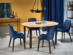 Bord Houston 961 (Artisan eg + Sort)