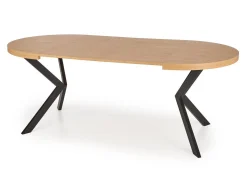 Bord Houston 1495 (Gylden eg + Sort)