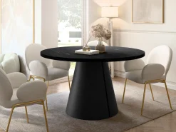 Bord Oswego 167 (Sort marmor)