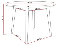 Bord Racine 118 (Sort)