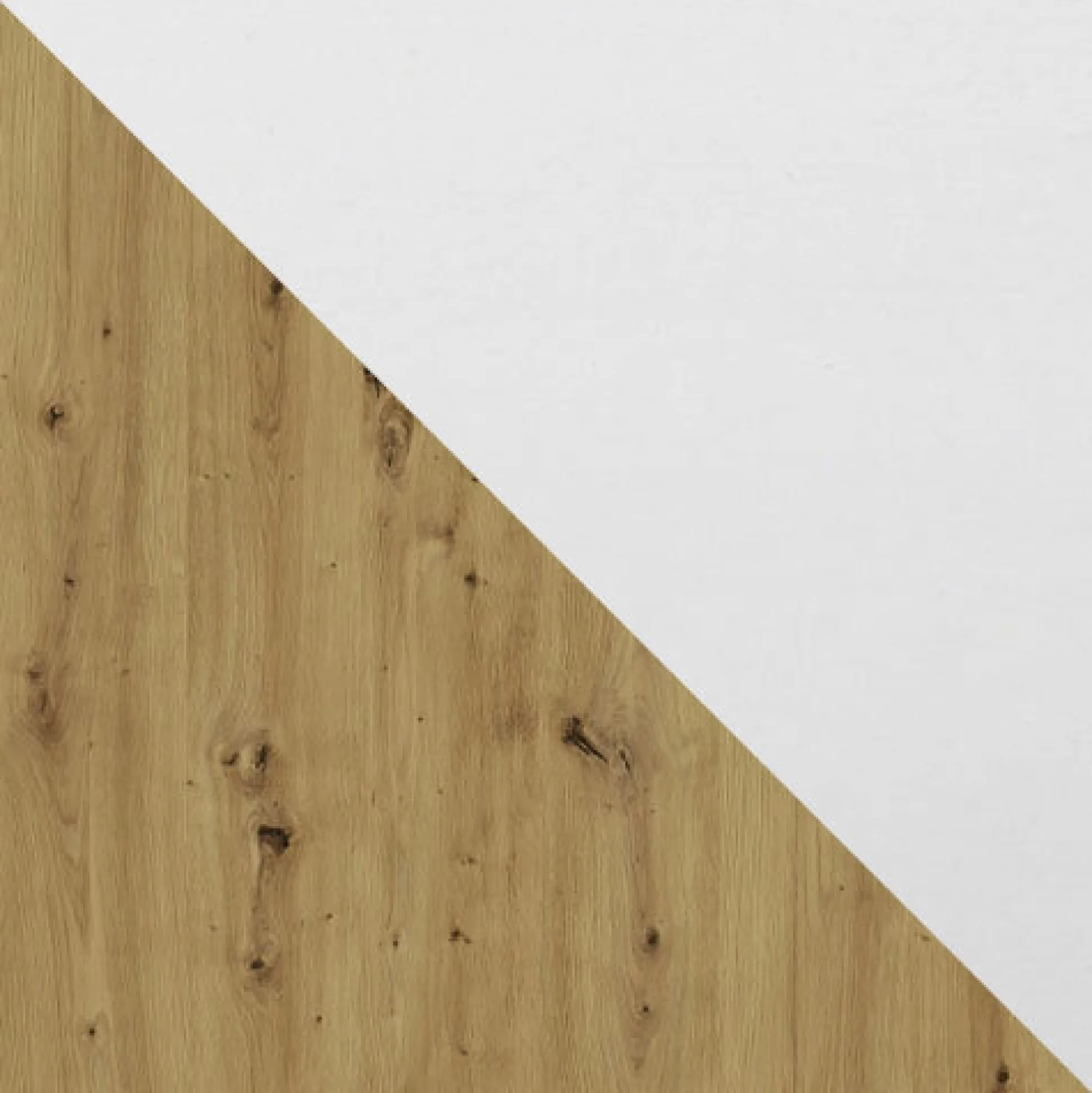 Bord Victorville 377 (Artisan eg + Hvid)