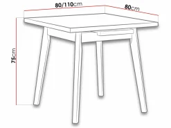 Bord Victorville 303 (Grandson eg + Sort)