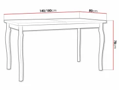 Bord Victorville 331 (Hvid)