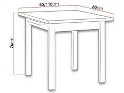 Bord Victorville 109 (Hvid)