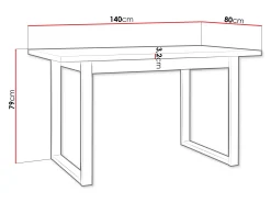 Bord Victorville 379 (Wotan eg + Sort)