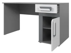 Børneværelsessæt Aviseve 107 (Antracit + Hvid)