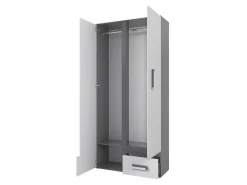 Børneværelsessæt Aviseve 108 (Antracit + Hvid)