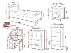 Børneværelsessæt Elblive 127