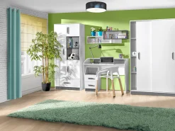 Børneværelsessæt Lorlare 119 (Hvid + Grå)