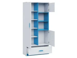 Børneværelsessæt Lorlare 119 (Hvid + Grå)