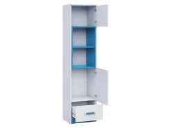 Børneværelsessæt Lorlare 118 (Hvid + Grå)