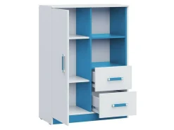 Børneværelsessæt Lorlare 117 (Hvid + Grå)