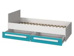 Børneværelsessæt Merevari 108 (Hvid + Glansfuld hvid + Grå)