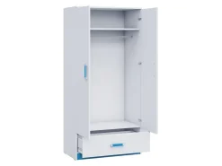 Børneværelsessæt Sorviru 107 (Hvid + Turkis)