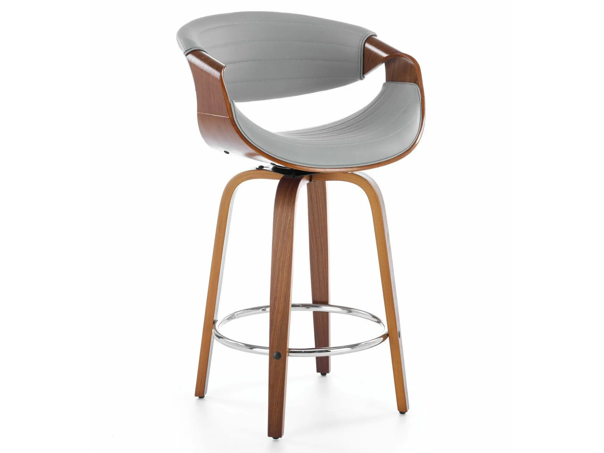 Counterstol Houston 1599 (Grå + Valnød)