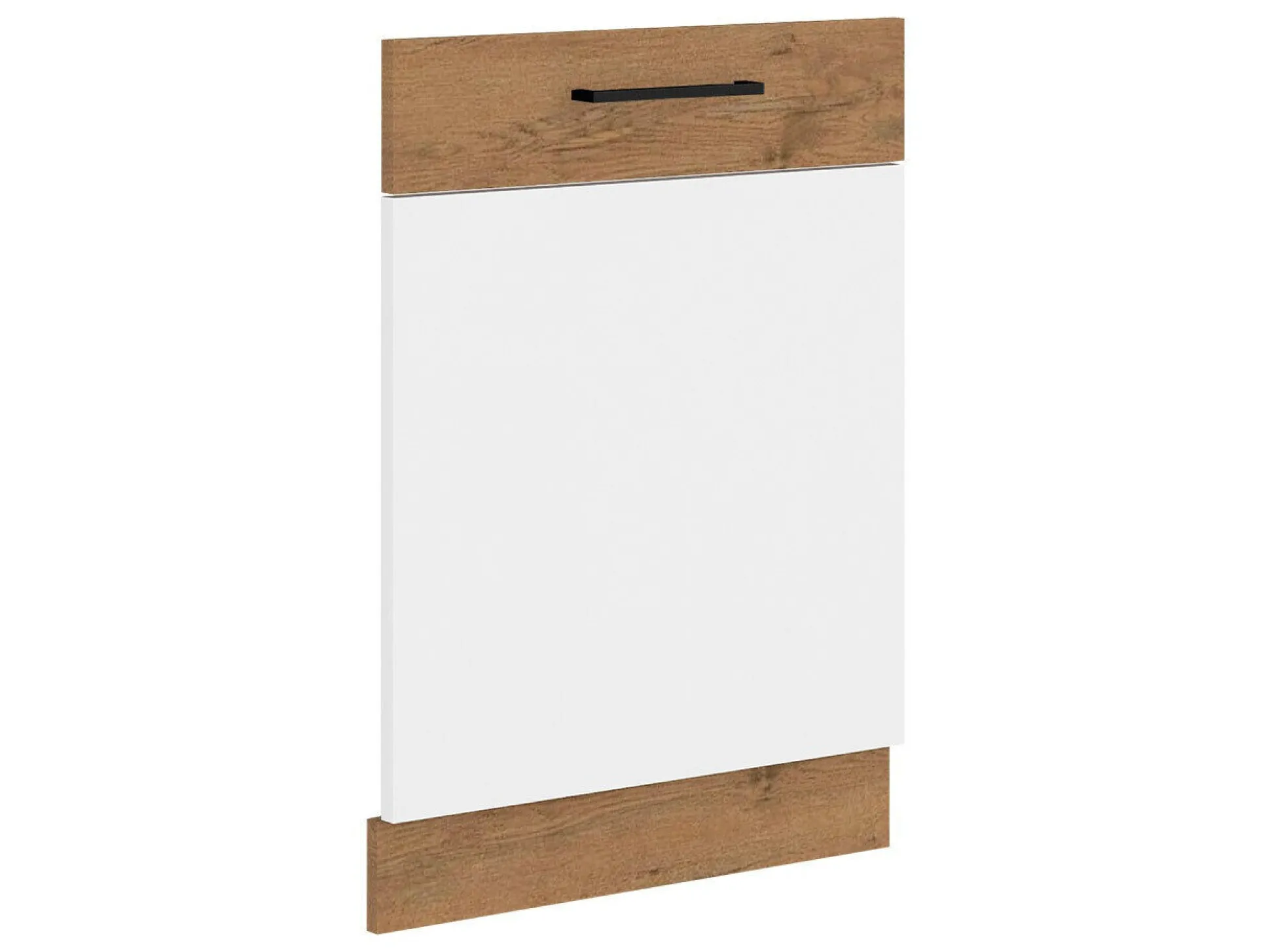 Dør til opvaskemaskine Wood White 107