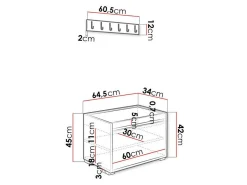 Entrésæt Comfivo Pinus IX (Hvid + Soft 011)
