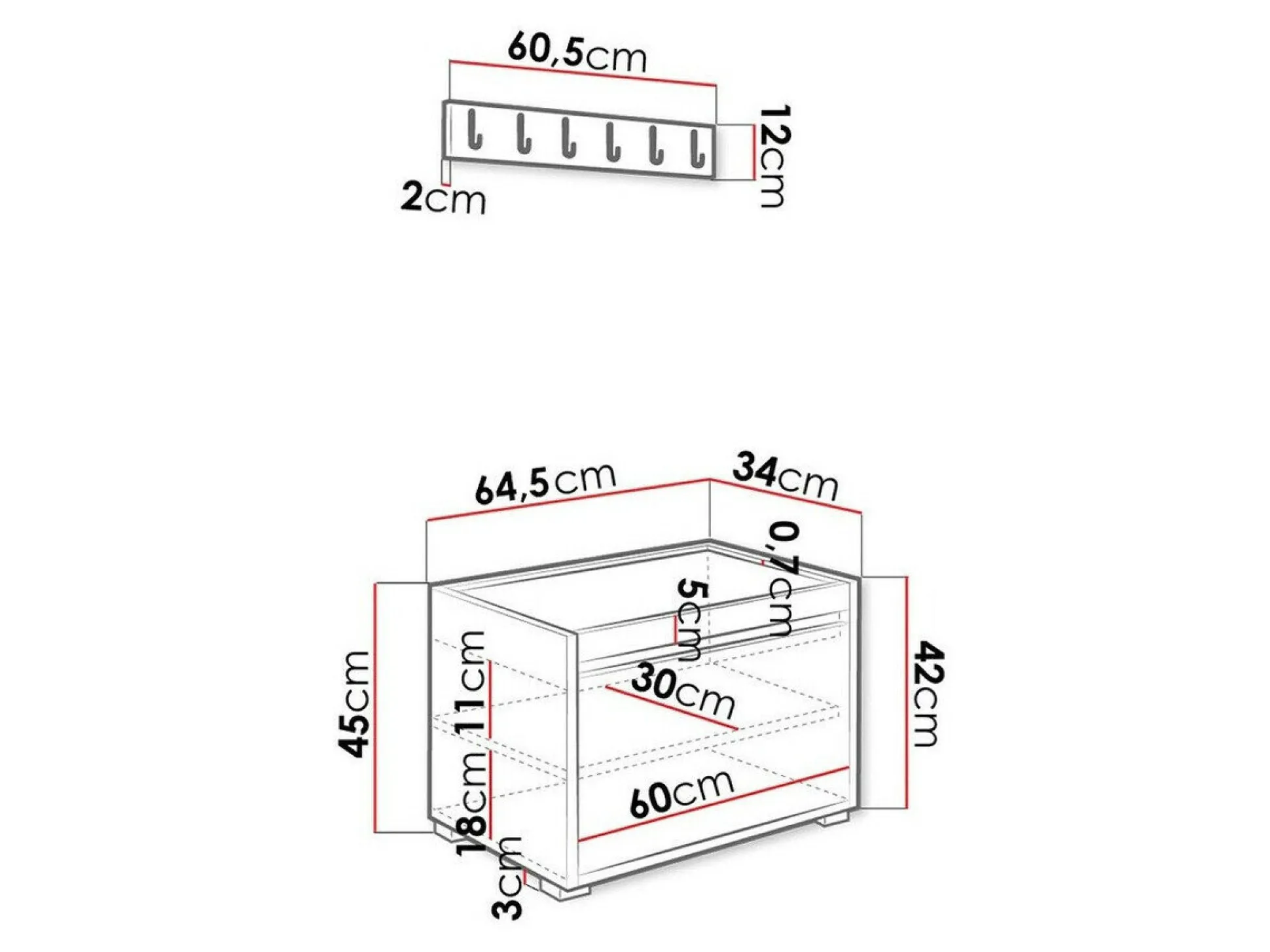Entrésæt Comfivo Pinus IX (Hvid + Soft 011)