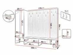 Entrésæt Donio VI (Artisan eg + Manila 02)