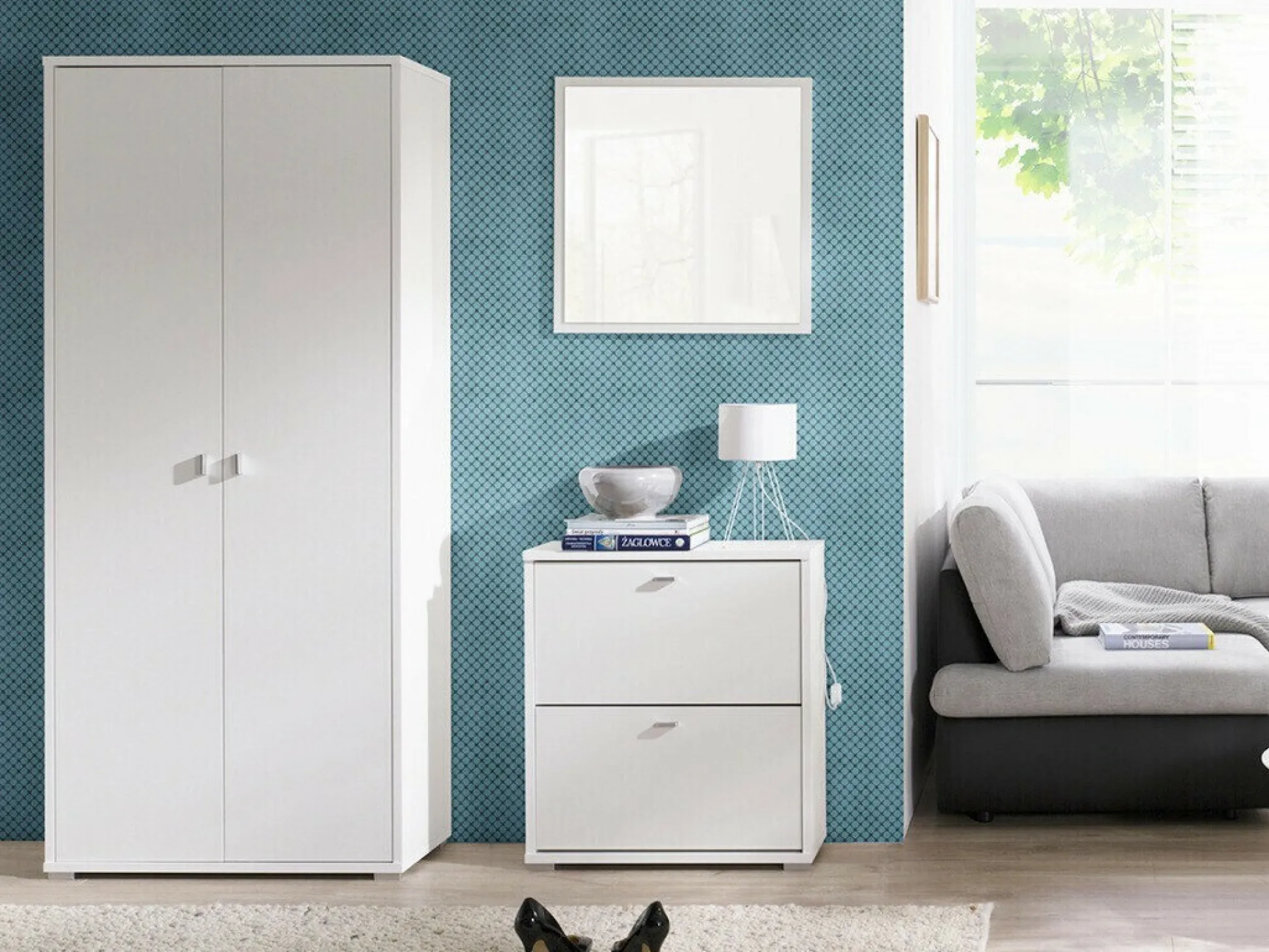 Entrésæt Fenmora 105 (Hvid)