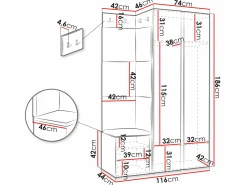 Entrésæt Hartford 379 (Hvid)