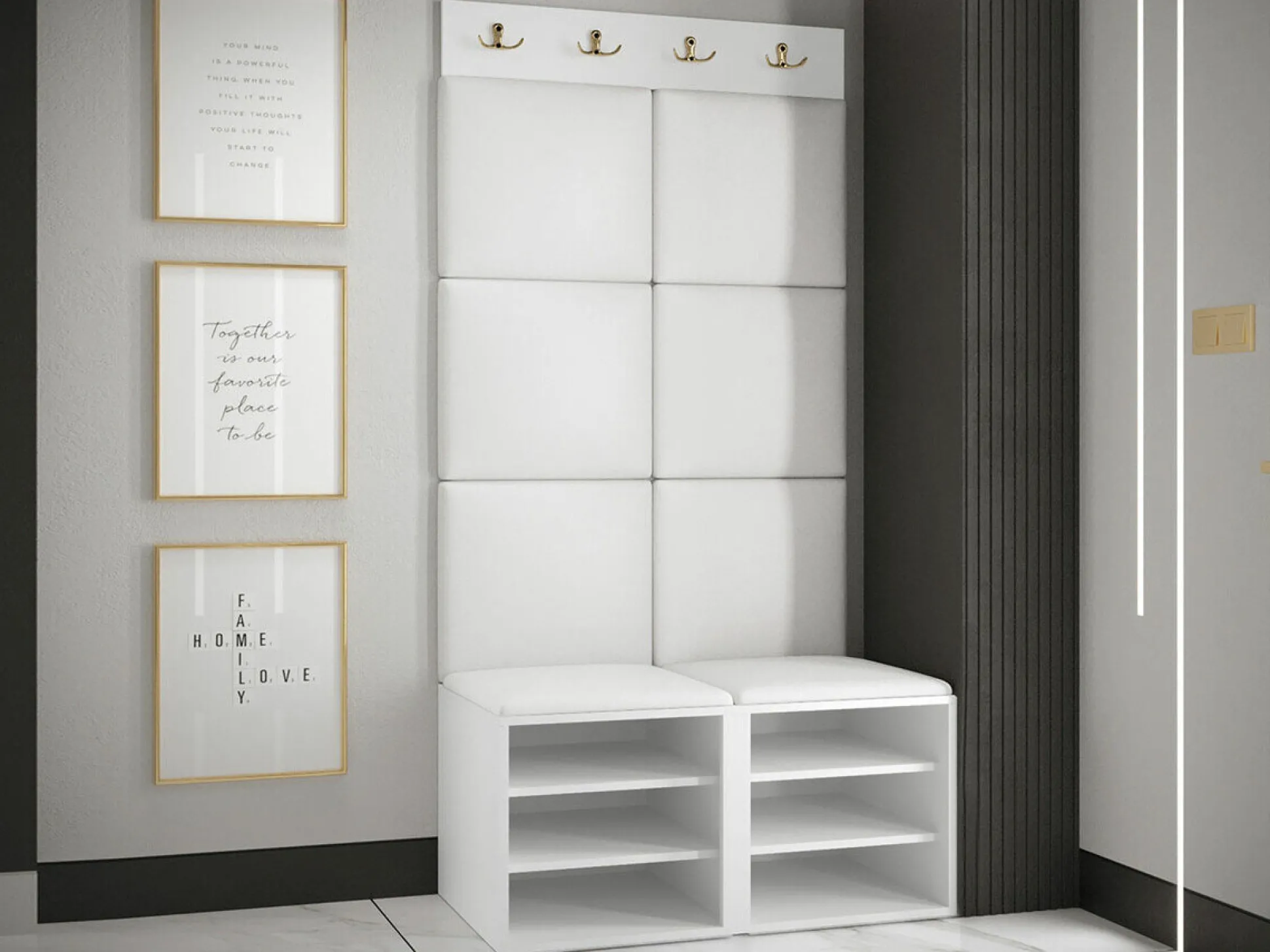 Entrésæt Hartford 375 (Sort)