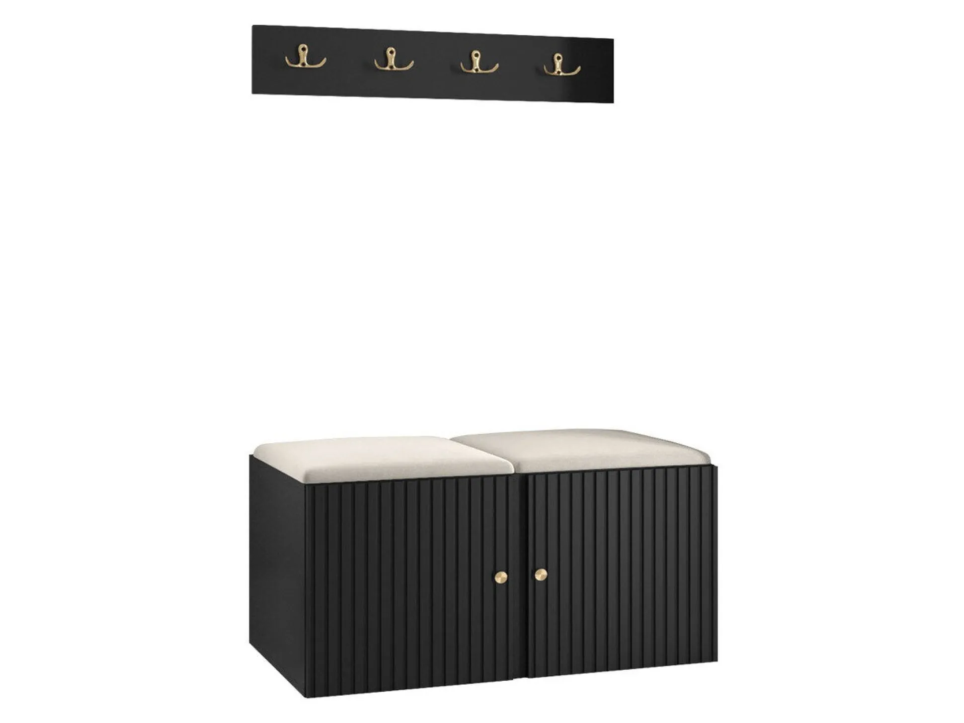 Entrésæt Hartford 384 (Sort)