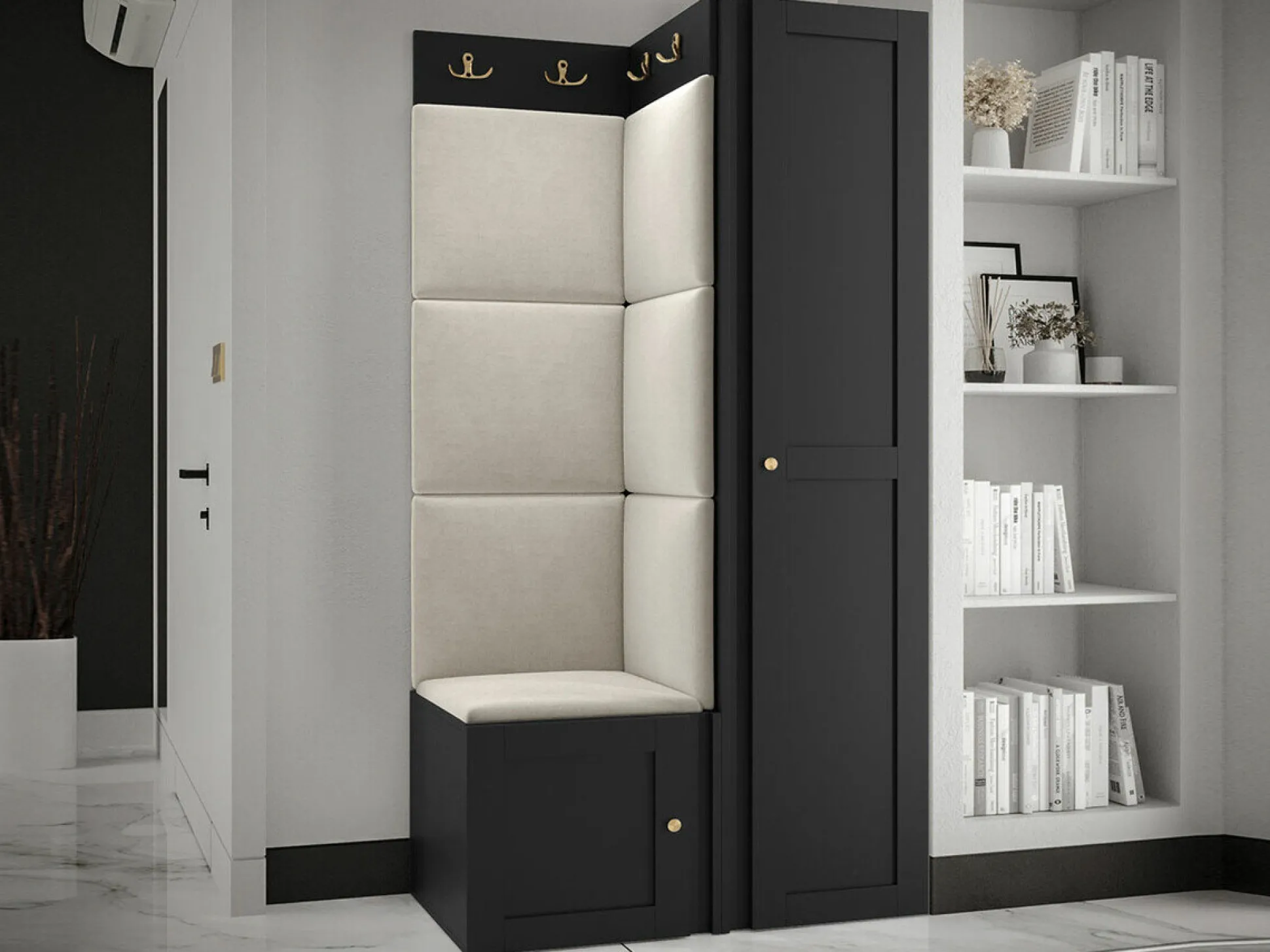 Entrésæt Hartford 381 (Sort)