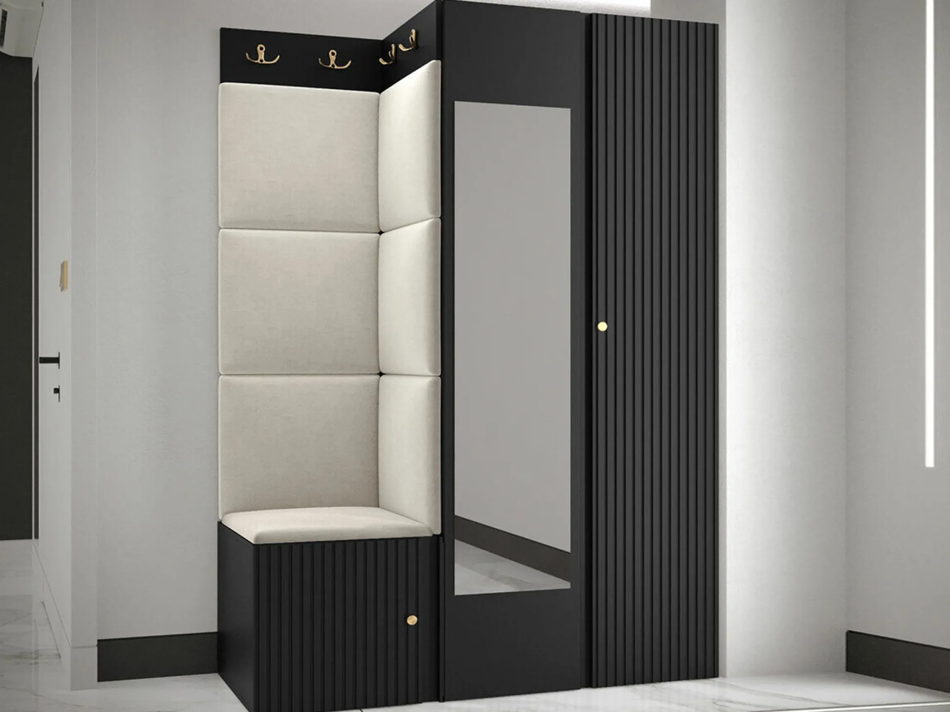 Entrésæt Hartford 388 (Sort)