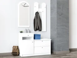 Entrésæt Murrieta 117 (Hvid)