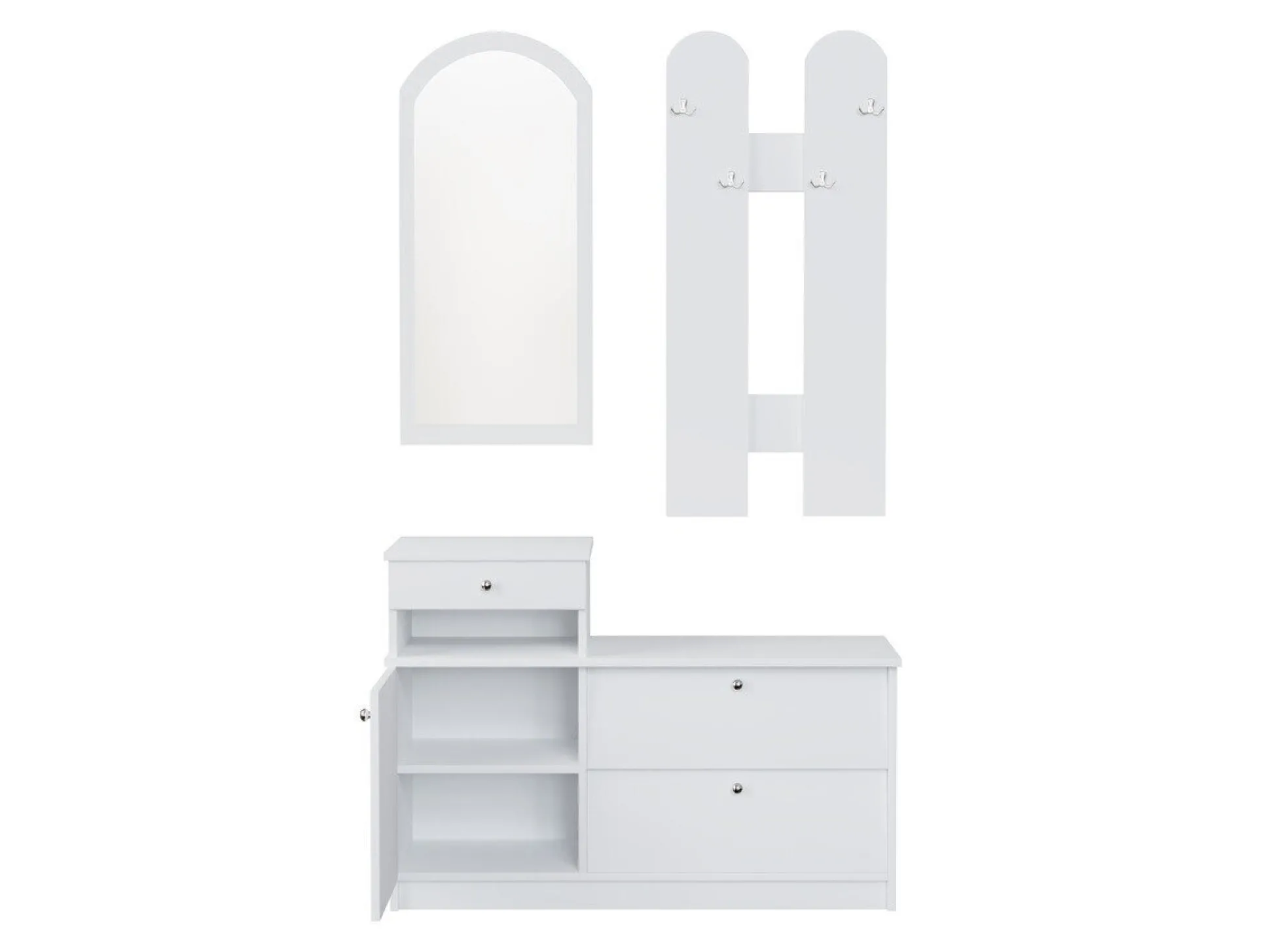 Entrésæt Murrieta 117 (Hvid)