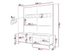 Entrésæt Nomal II (Hvid)