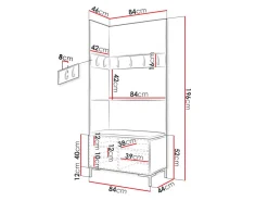 Entrésæt Nomal IV (Hvid)