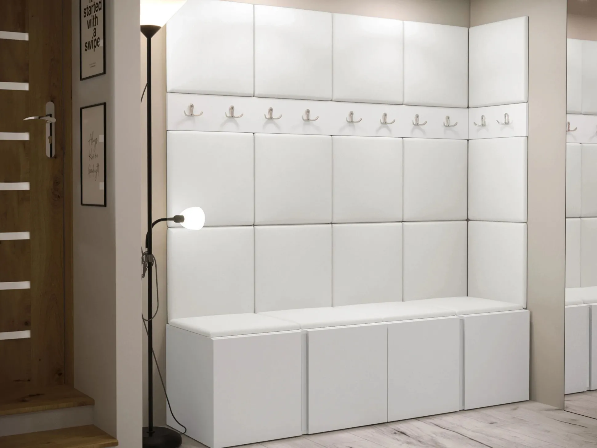 Entrésæt Pinis II (Hvid)