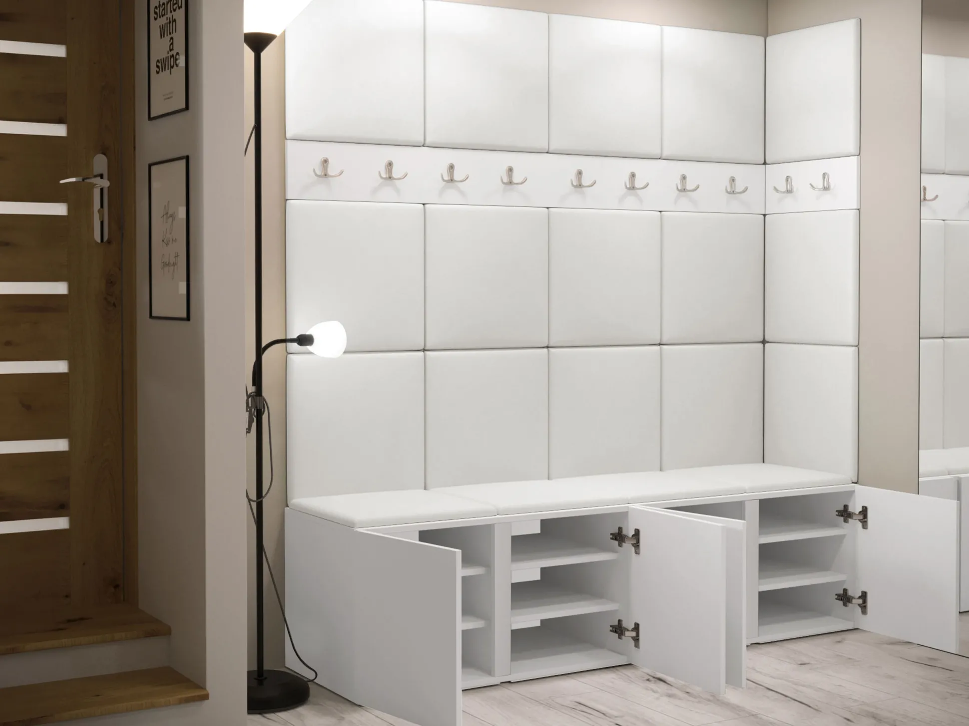 Entrésæt Pinis II (Hvid)