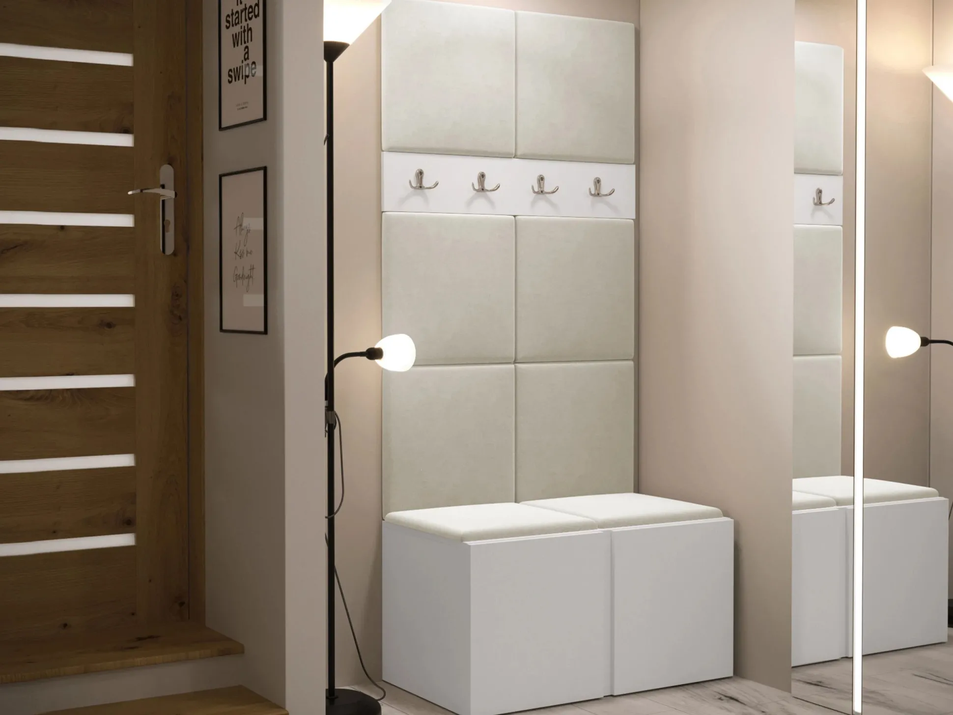 Entrésæt Pinis IV (Hvid)