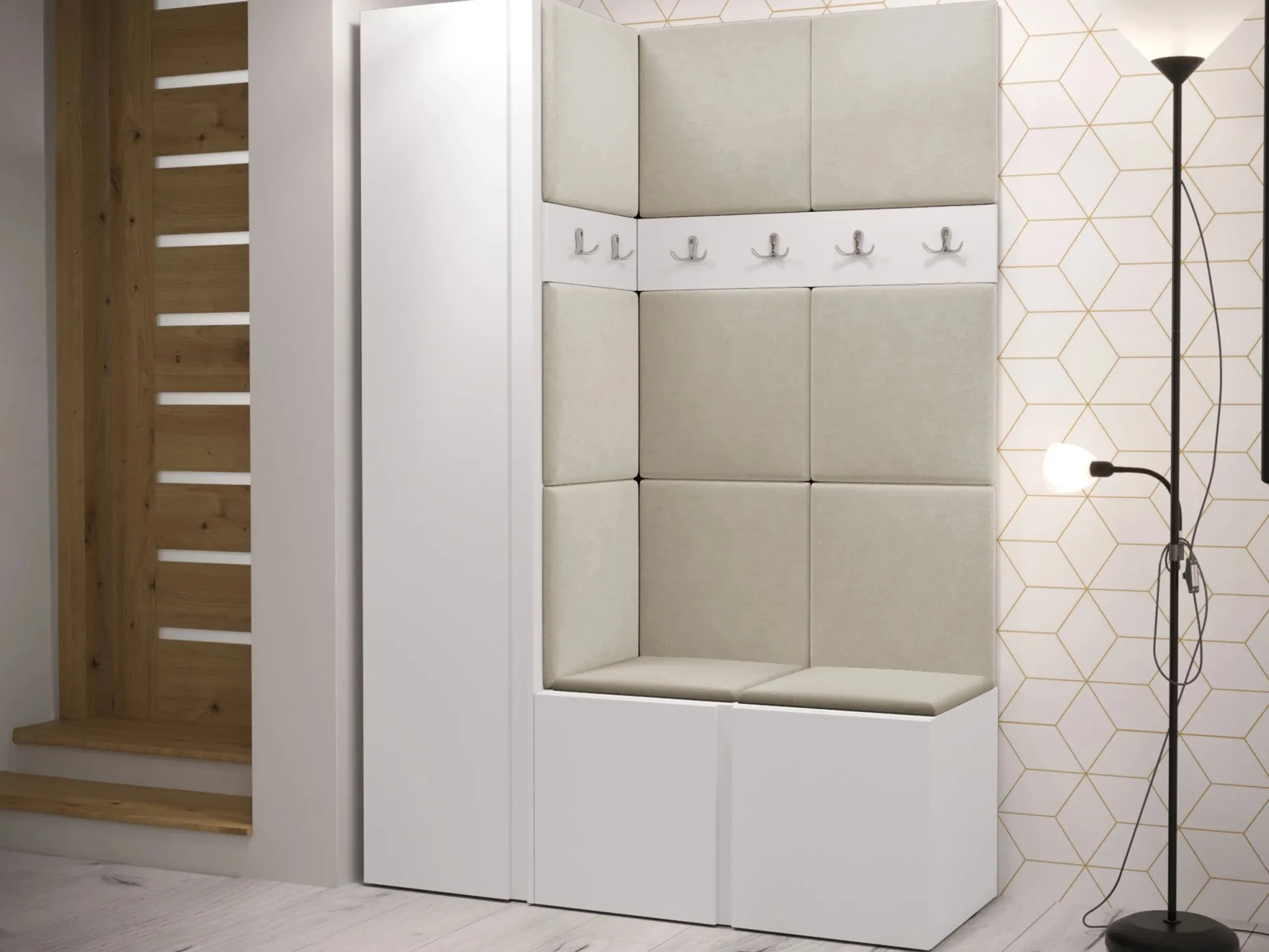 Entrésæt Pinis IX (Hvid)